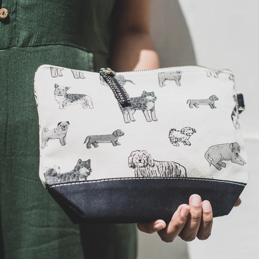 “All In Pouch” In Dog Print
