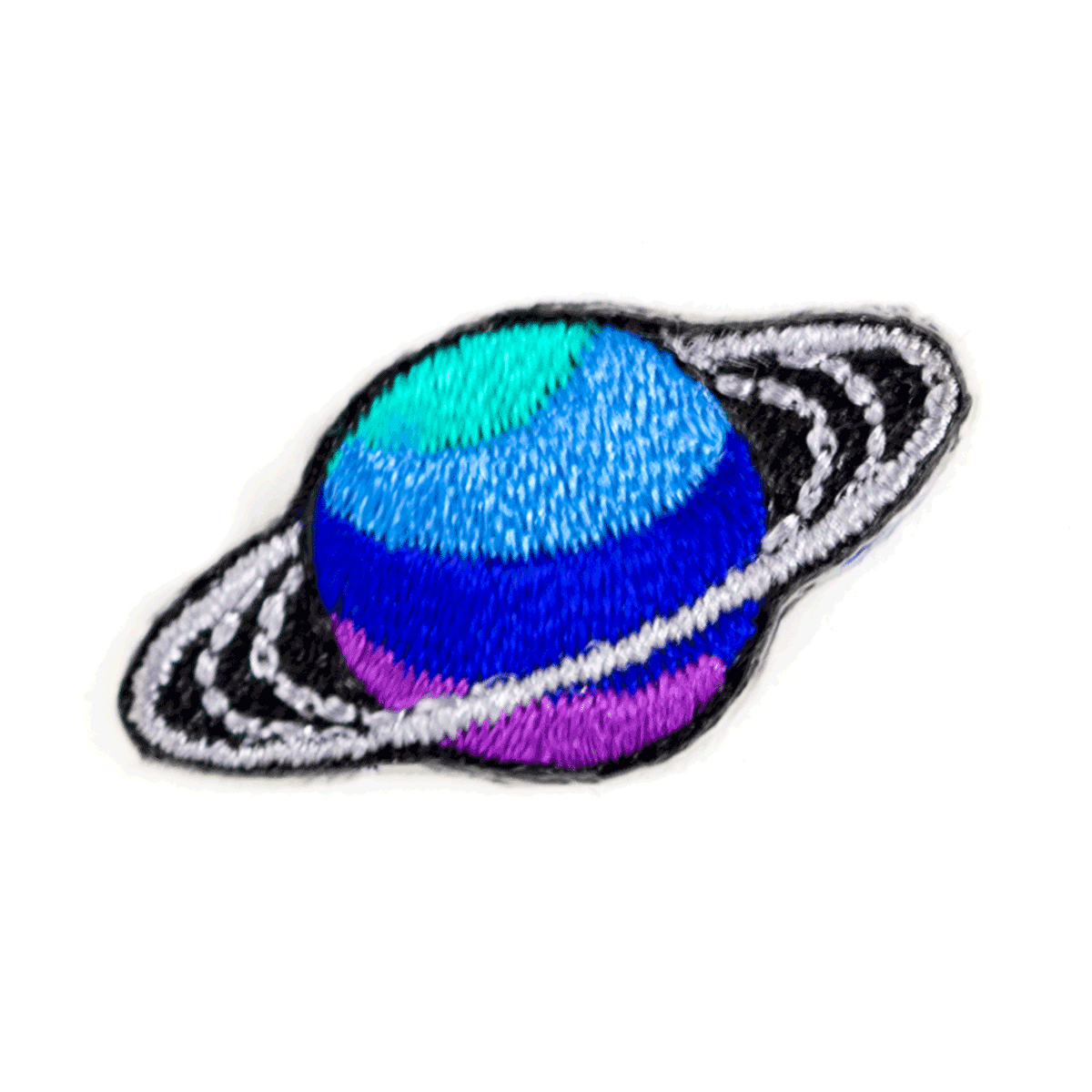 Saturn Embroidered Sticker Patch