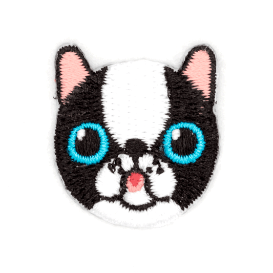 French Bulldog Embroidered Sticker Patch