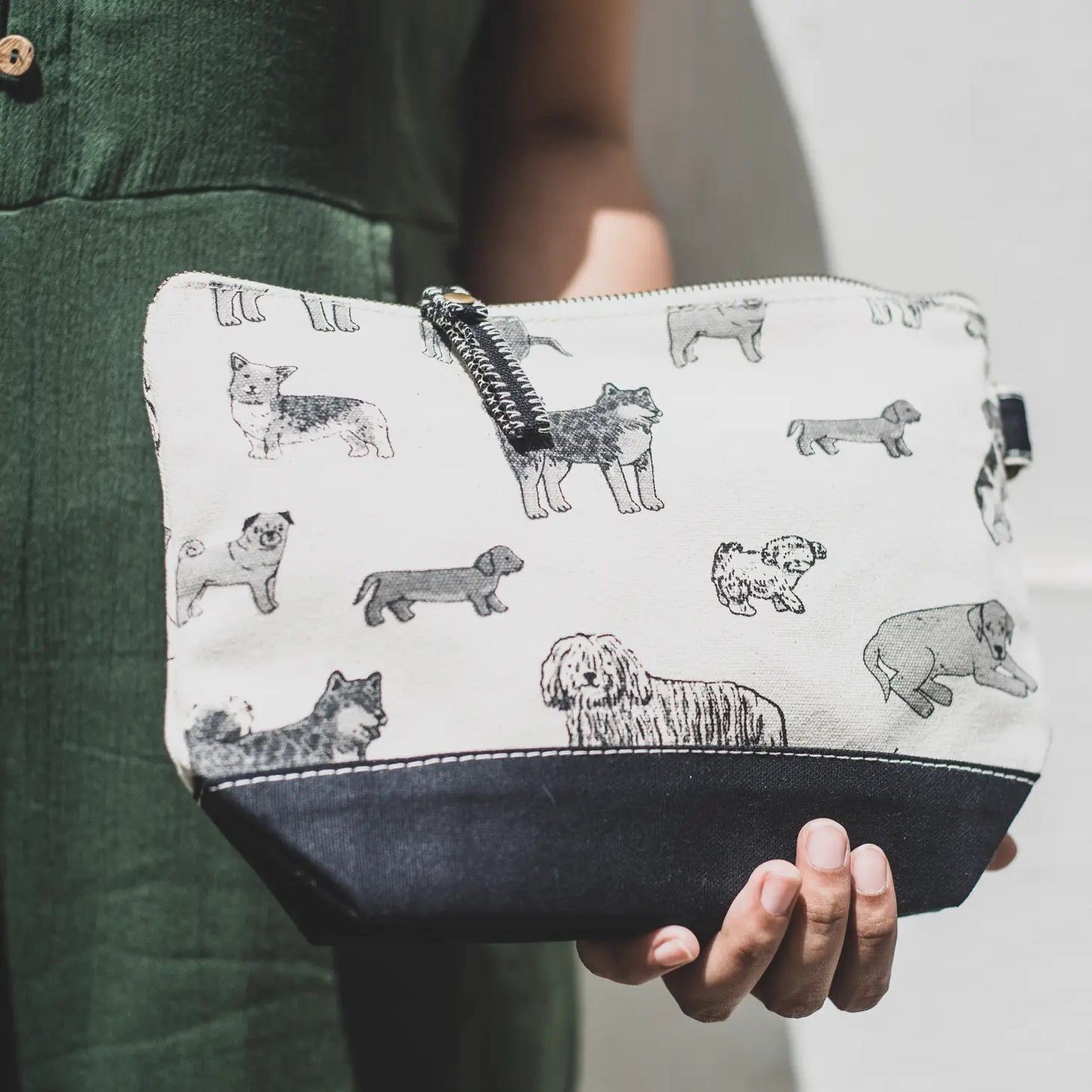 All In Pouch In Dog Print